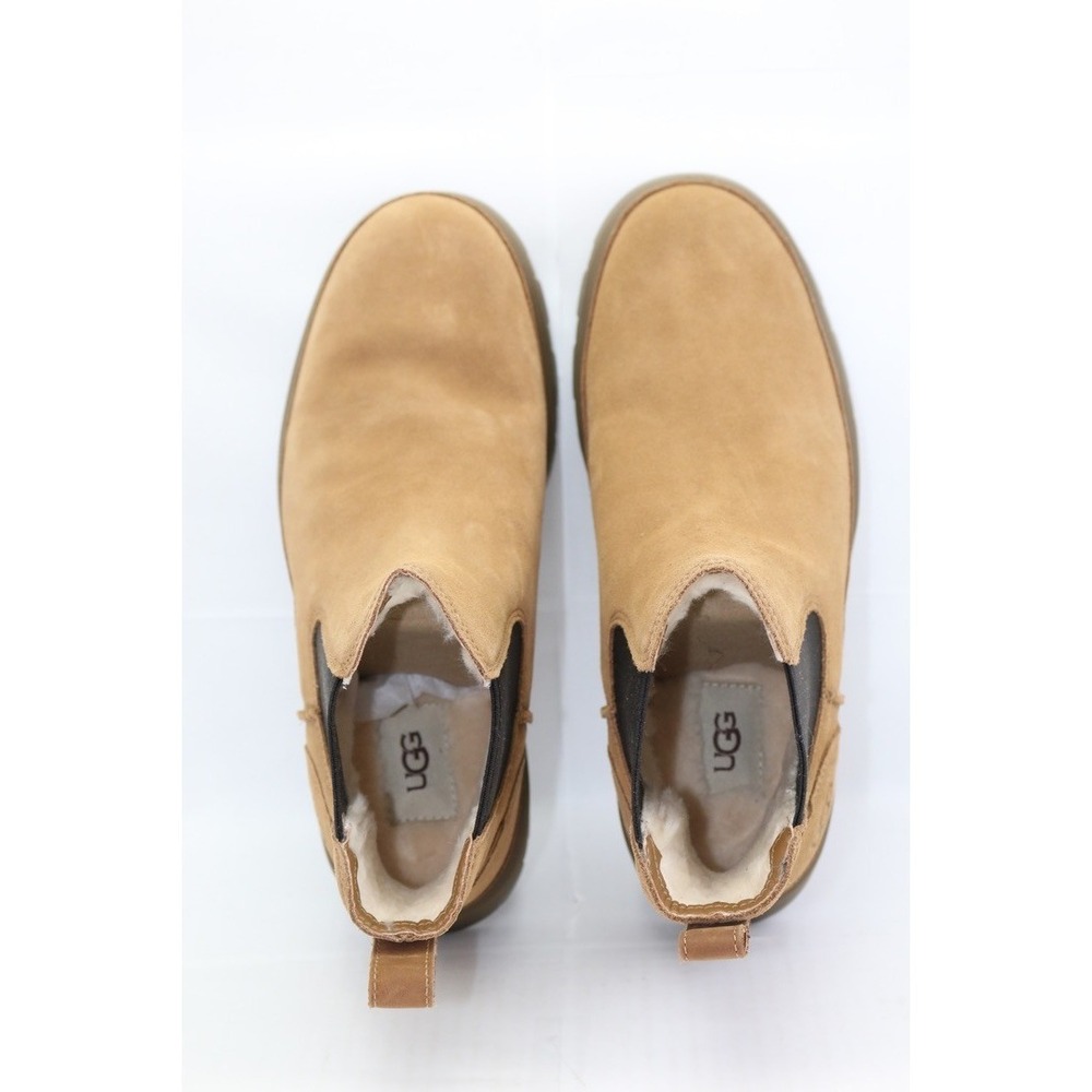 UGG CHELSEA MEN BOOTS LEATHER  Chestnut Size 7 / UK 6 / EU 40 / JP 25 - Picture 6 of 16